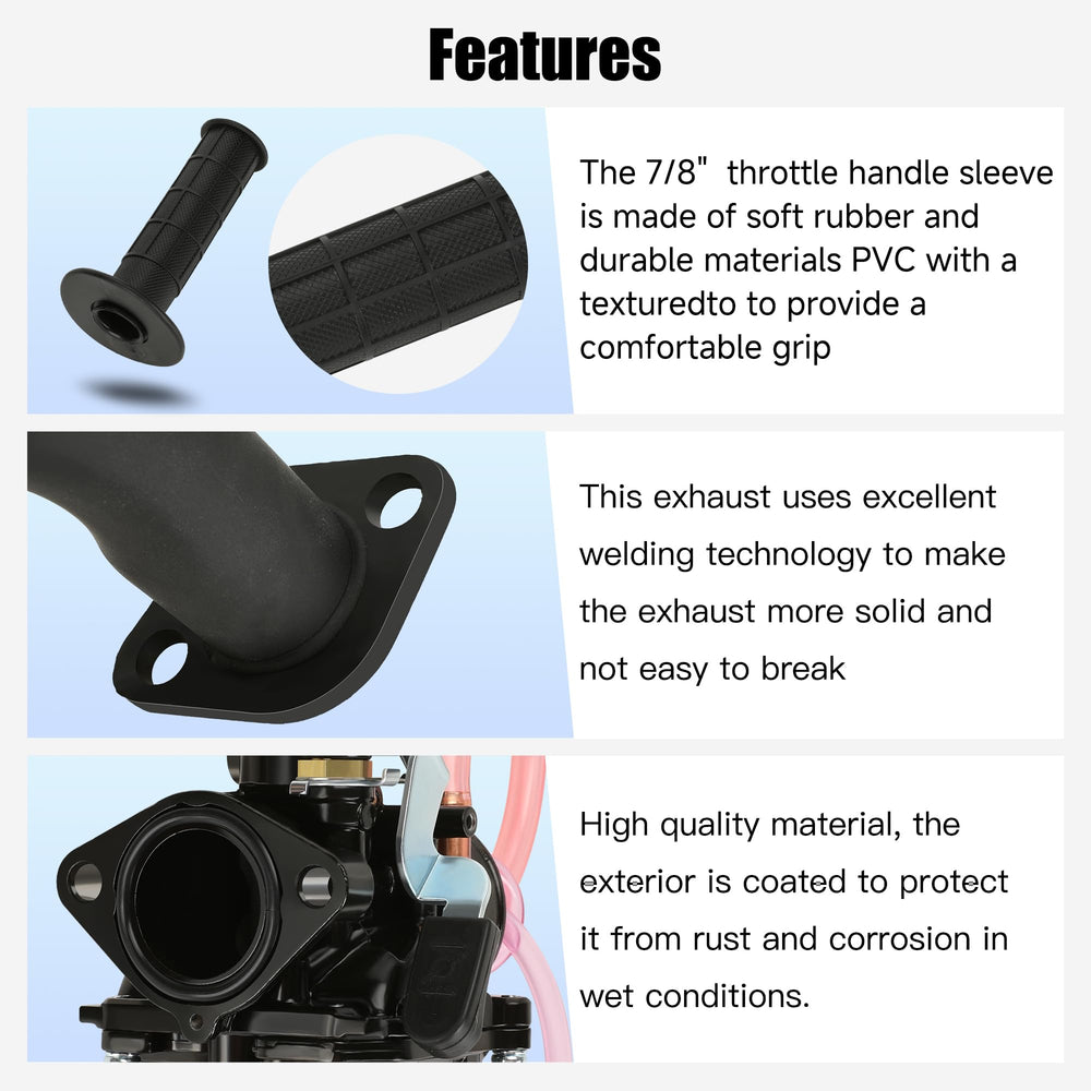 YOXUFA VM22 throttle cable provides smooth control during acceleration