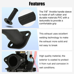 YOXUFA VM22 throttle cable provides smooth control during acceleration