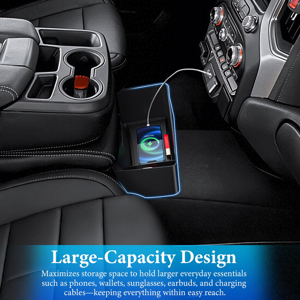 YPHUIKI split-bench compatible organizer keeps items secure while driving