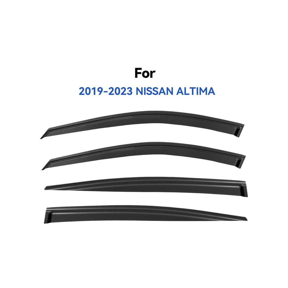 YQAUTEC Altima window visors left side view provide wind protection