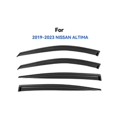 YQAUTEC Altima window visors left side view provide wind protection