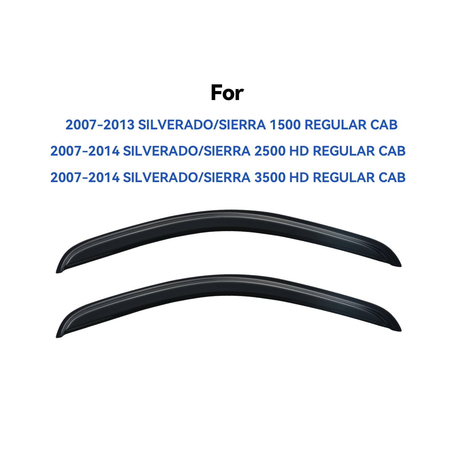 YQAUTEC 3M-graded adhesive tape on window visors ensures strong, lasting bond