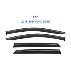 YQAUTEC Edge window visors side profile for improved airflow and shade.