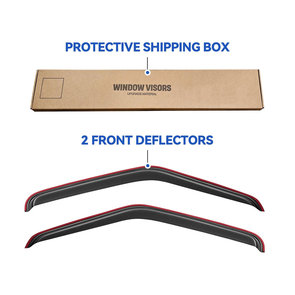 Packaging and outside-mount installation demo for YQAUTEC visors.