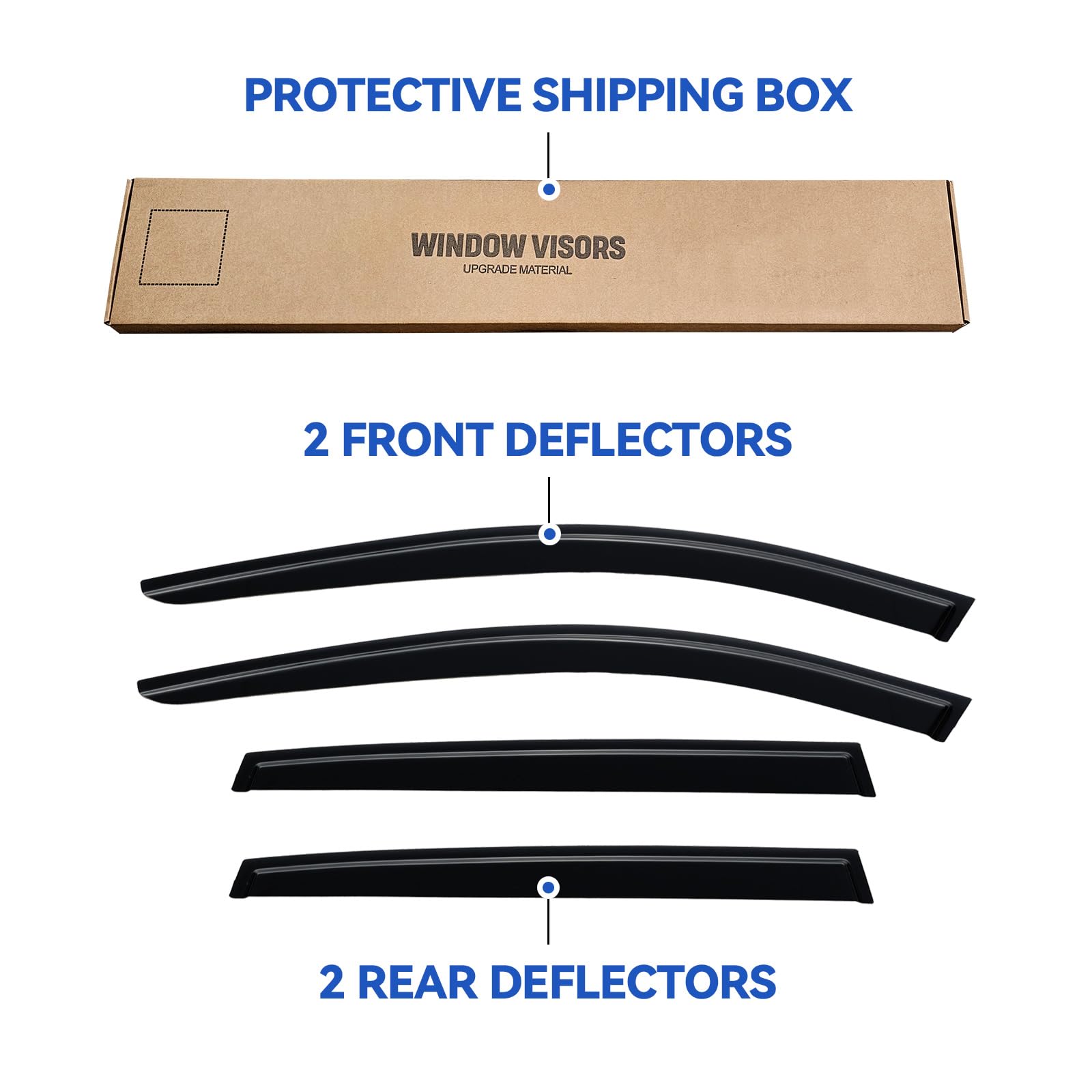 YQAUTEC Mazda CX-50 vent deflectors in use provide comfortable cabin airflow