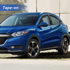 YQAUTEC HRV rear-left visor adds shade and airflow
