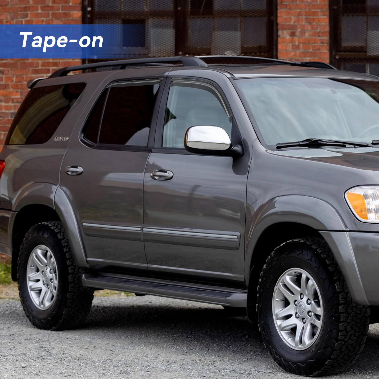 UV-resistant anti-shatter surface of YQAUTEC Sequoia guards.