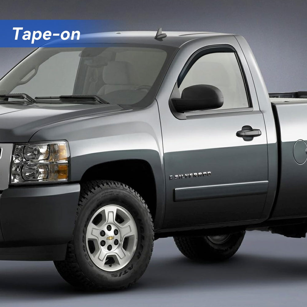 YQAUTEC UV-resistant rain guards reduce glare while maintaining fresh air