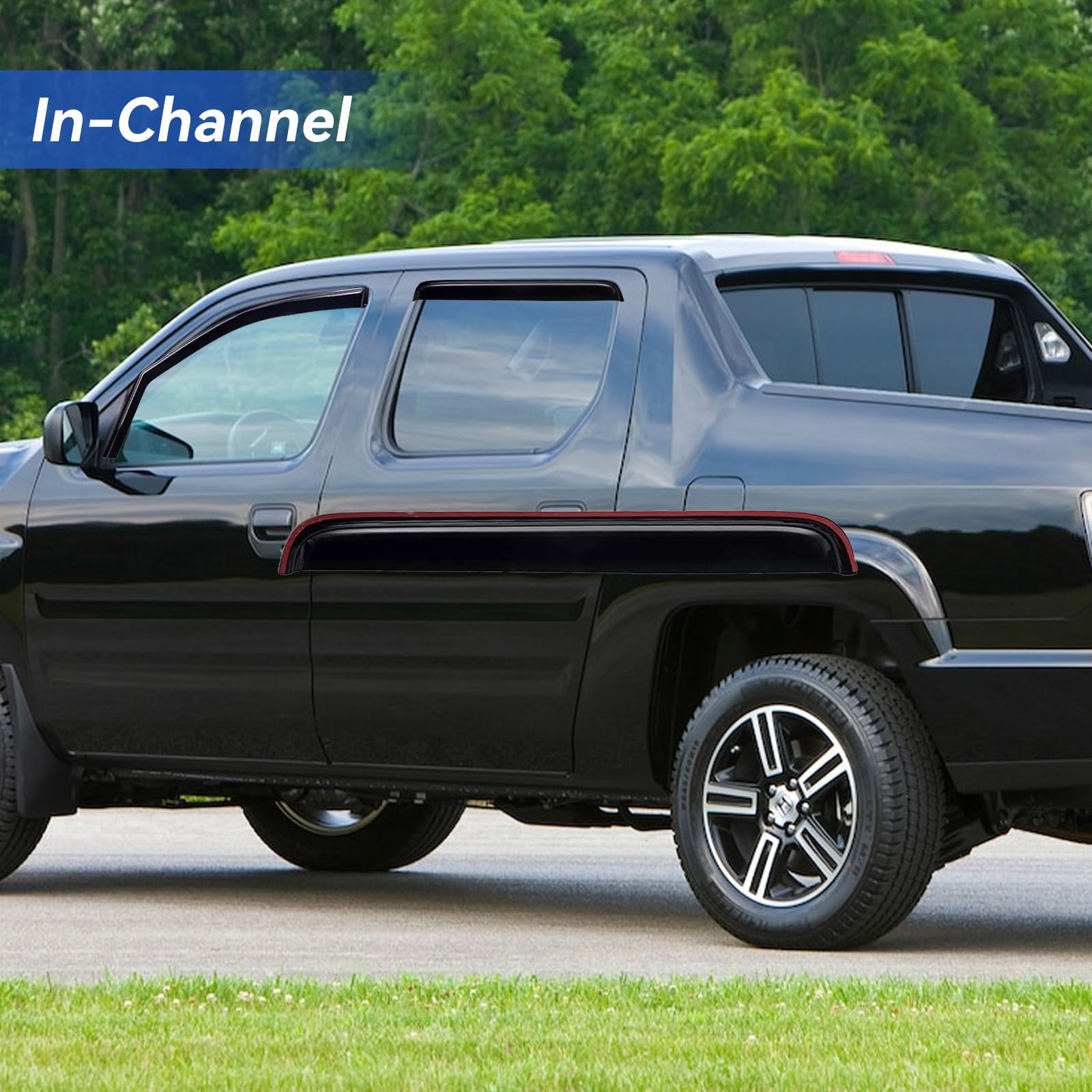 YQAUTEC anti-shatter material offers durable visors resistant to scratches during daily driving.