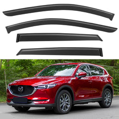 YQAUTEC CX5 window visors front-left rain protection and fresh air