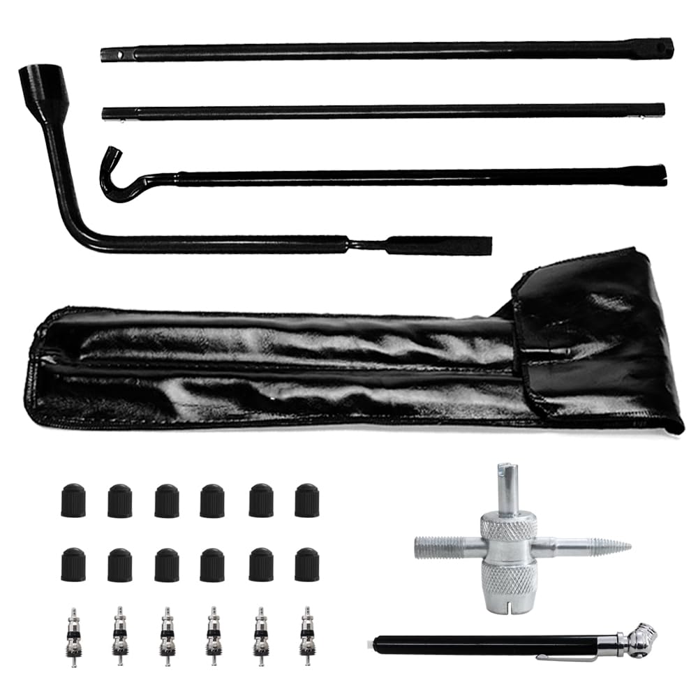 YQCSO spare tire removal tool kit for Toyota trucks enables quick roadside changes.