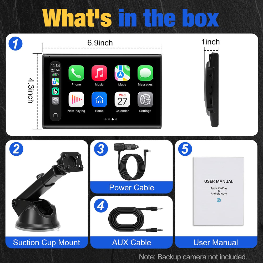 YREVTM packaging and contents showing included power cable and mount convenience