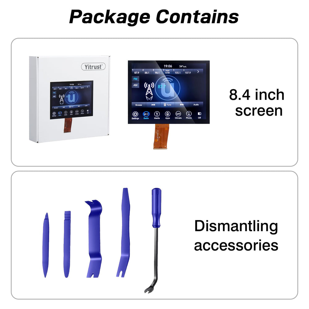 Yitrust navigation screen supports reliable GPS and multimedia control