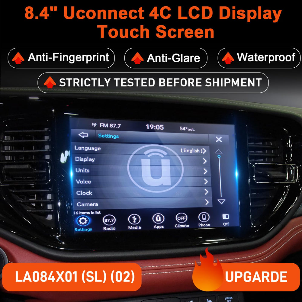 Yitrust UConnect UAQ fit demonstrates broad compatibility across Jeep, Dodge, and Chrysler