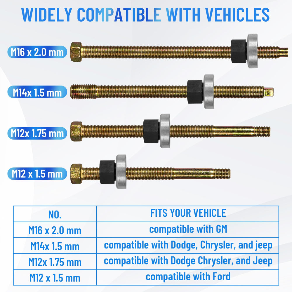 YSSNIUTOOL crankshaft pulley puller aids safe installation and alignment
