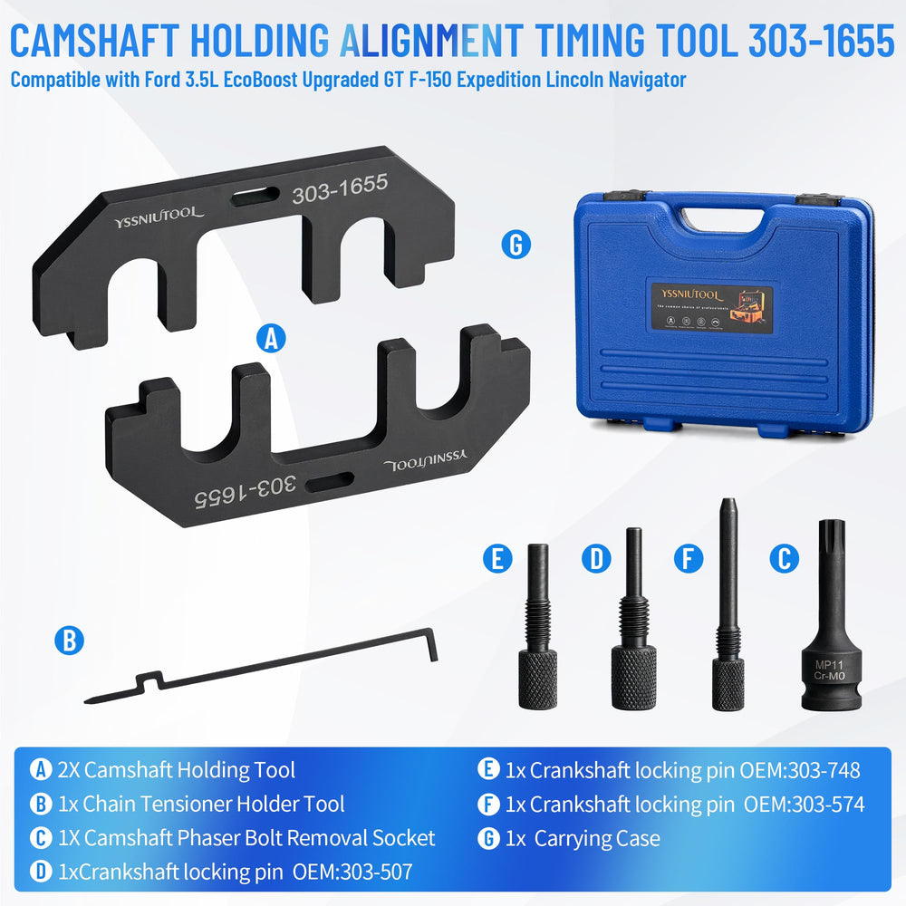 YSSNIUTOOL Ford 3.5L EcoBoost upgraded engines compatibility for GT and F-150