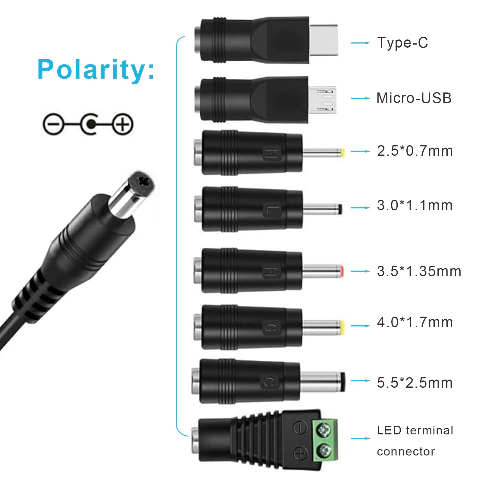 YTADNETH car charger adapter with multiple plugs enables flexible connections