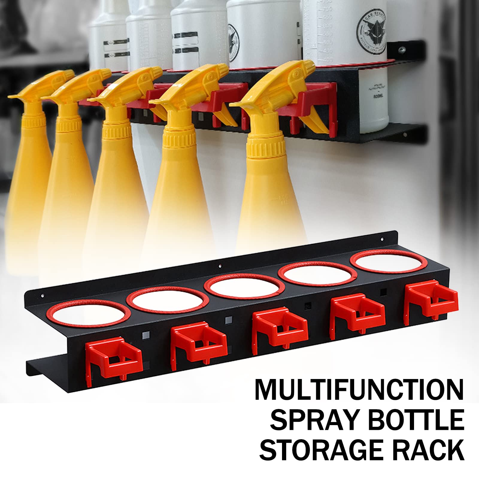 YTDTKJ professional salon rail display simplifies bottle access during work.