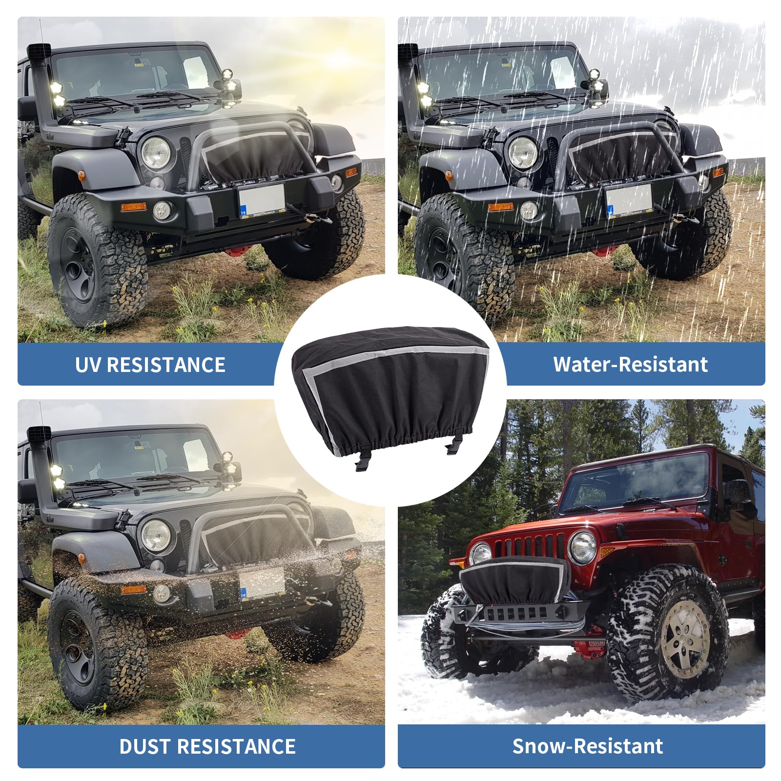 YTDYQFLZH winch cover stored in its compact storage bag