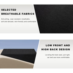YTFRL auto seat wedge cushion pearl cotton fill offers durable comfort.
