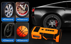 Yttcraft air compressor with digital display for precise tire inflation on the go.