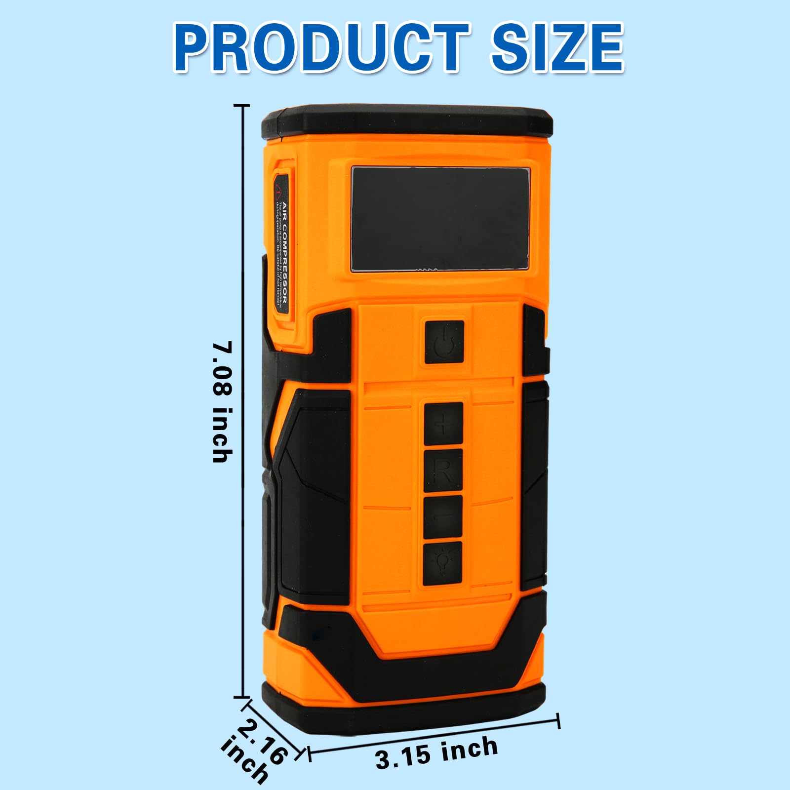 Yttcraft compact design showing easy storage in a glove box or backpack.