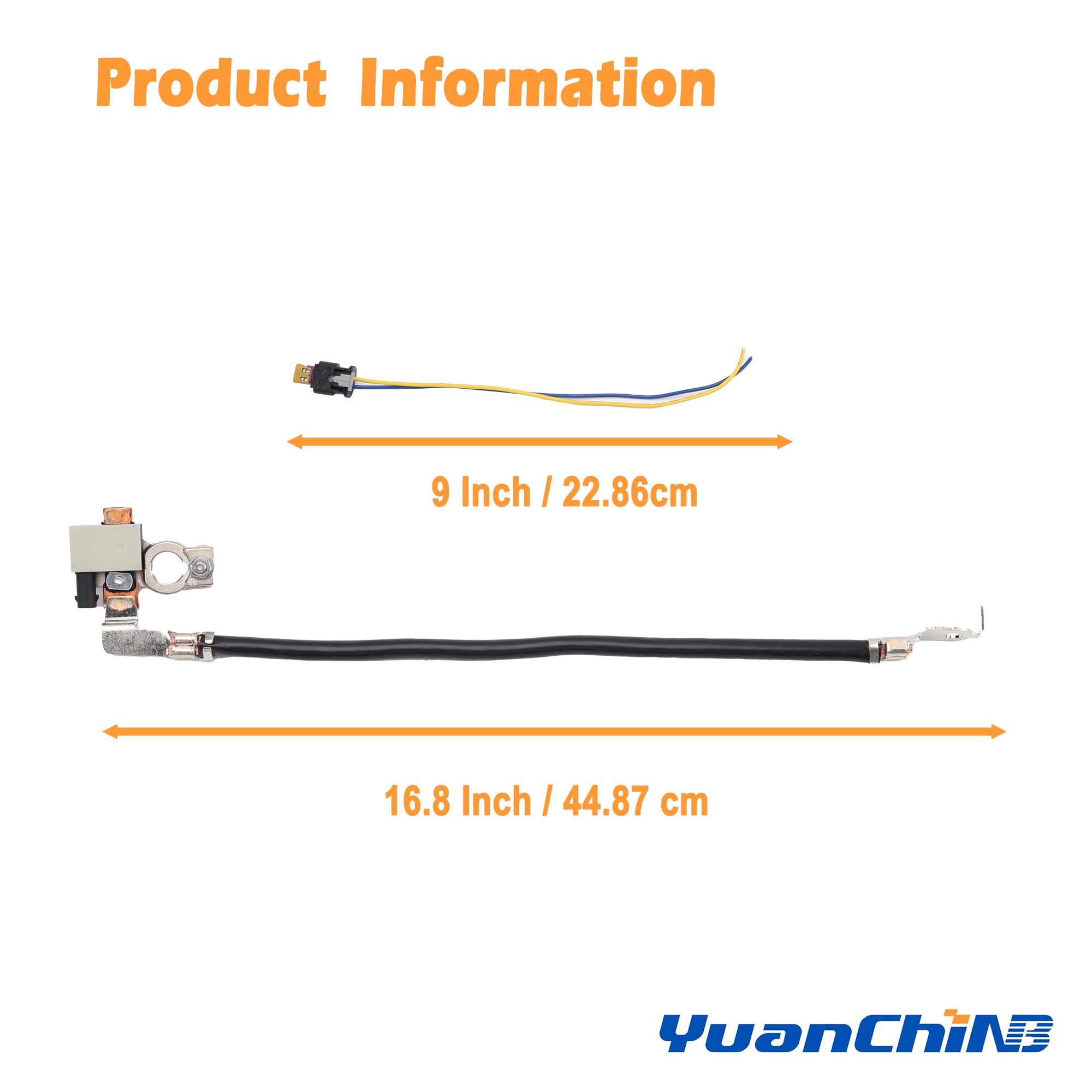 YUANCHINB AV6N10C679GB compact sensor installed in engine bay.
