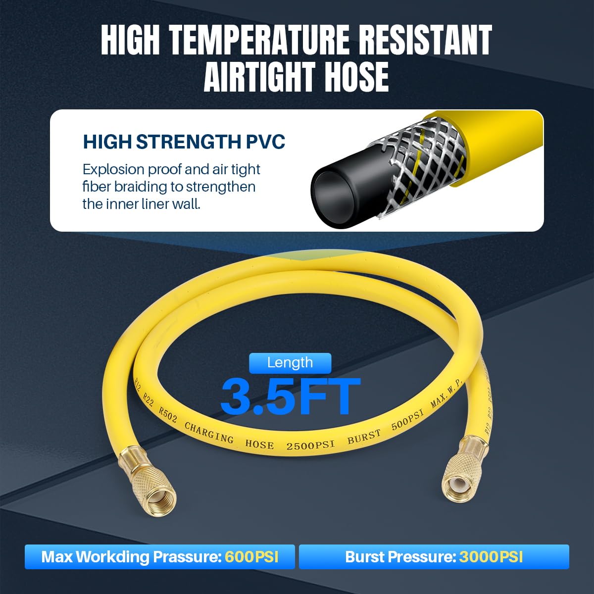 YUANRI hose adapter 1/4 inch ensures secure connections with standard fittings.