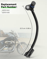YUANTUO 32707-01C sensor on Softail housing close-up highlighting metal build.
