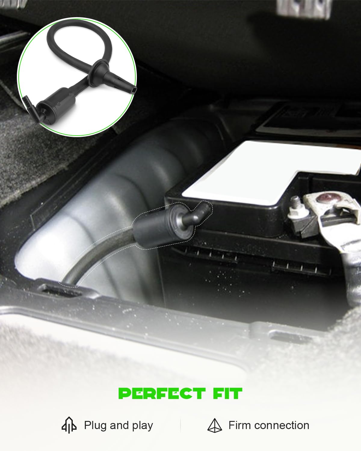 YUANTUO vent tube built from durable rubber and plastic for heat resistance.