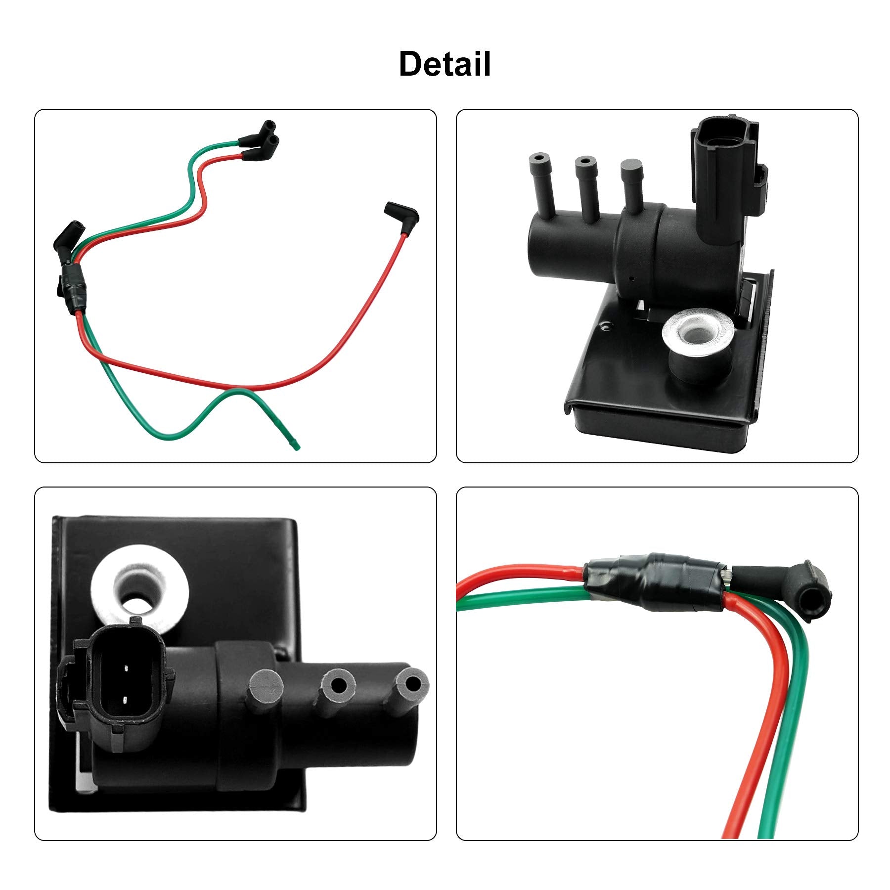 Yuantuo packaging includes one vacuum harness and one boost solenoid for quick replacement