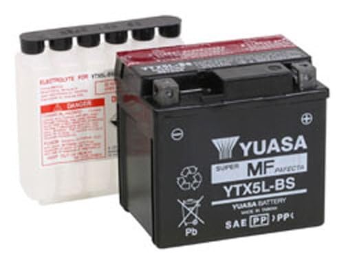 Yuasa YUAM32X5B VRLA design prevents spills during use