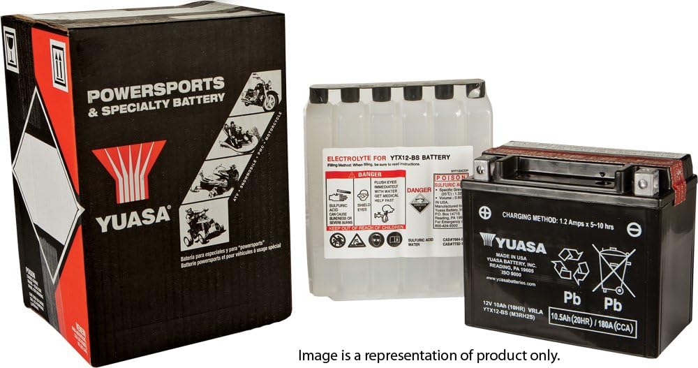 Yuasa AGM separators illustrate nonspillable design for safe storage and handling.