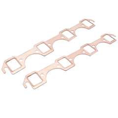 YUCHENSHLP copper header gasket side view shows durable rectangle-port seal