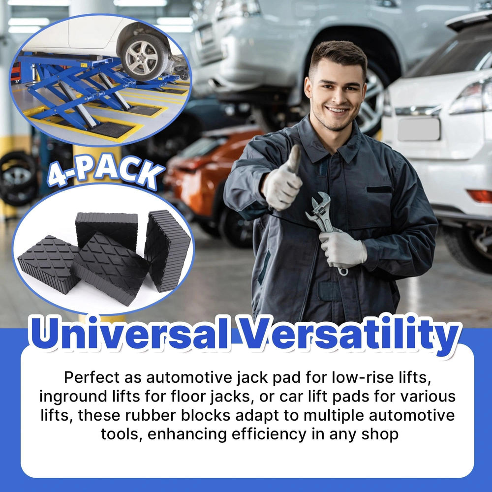 Yudylg lift block pad 3000lb-capacity handles heavy vehicles with confidence and stability.