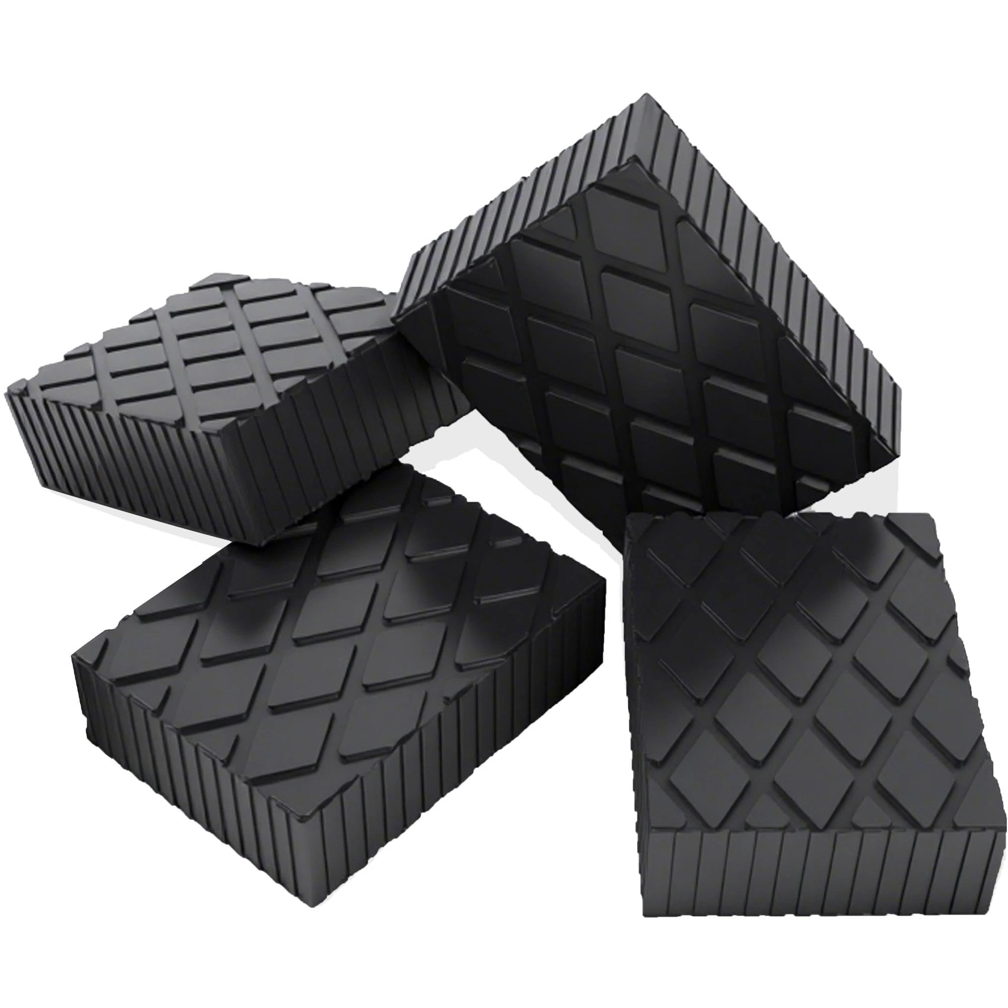 Yudylg lift block pad top texture provides secure, anti-slip lifting for safe maintenance.