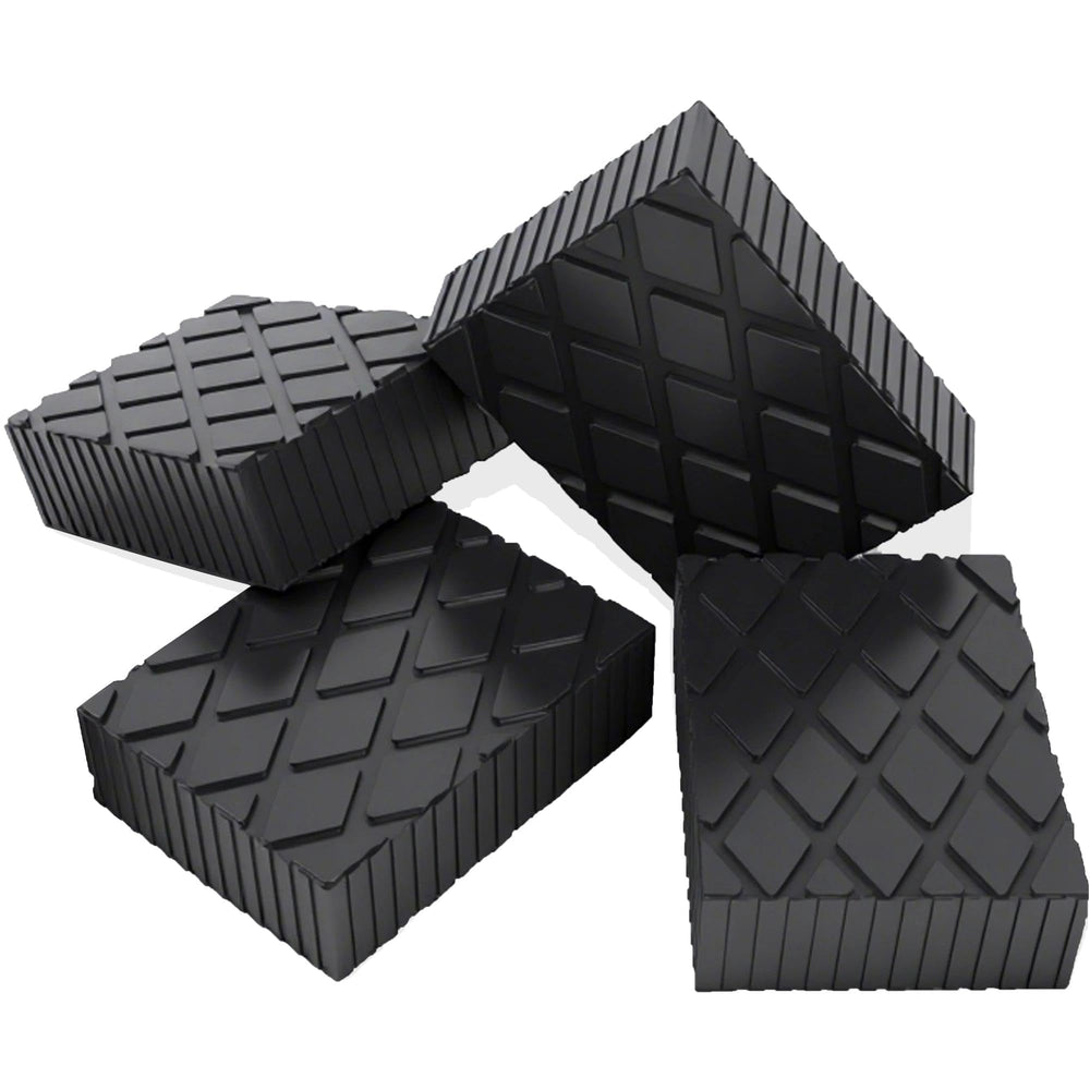 Yudylg lift block pad top texture provides secure, anti-slip lifting for safe maintenance.