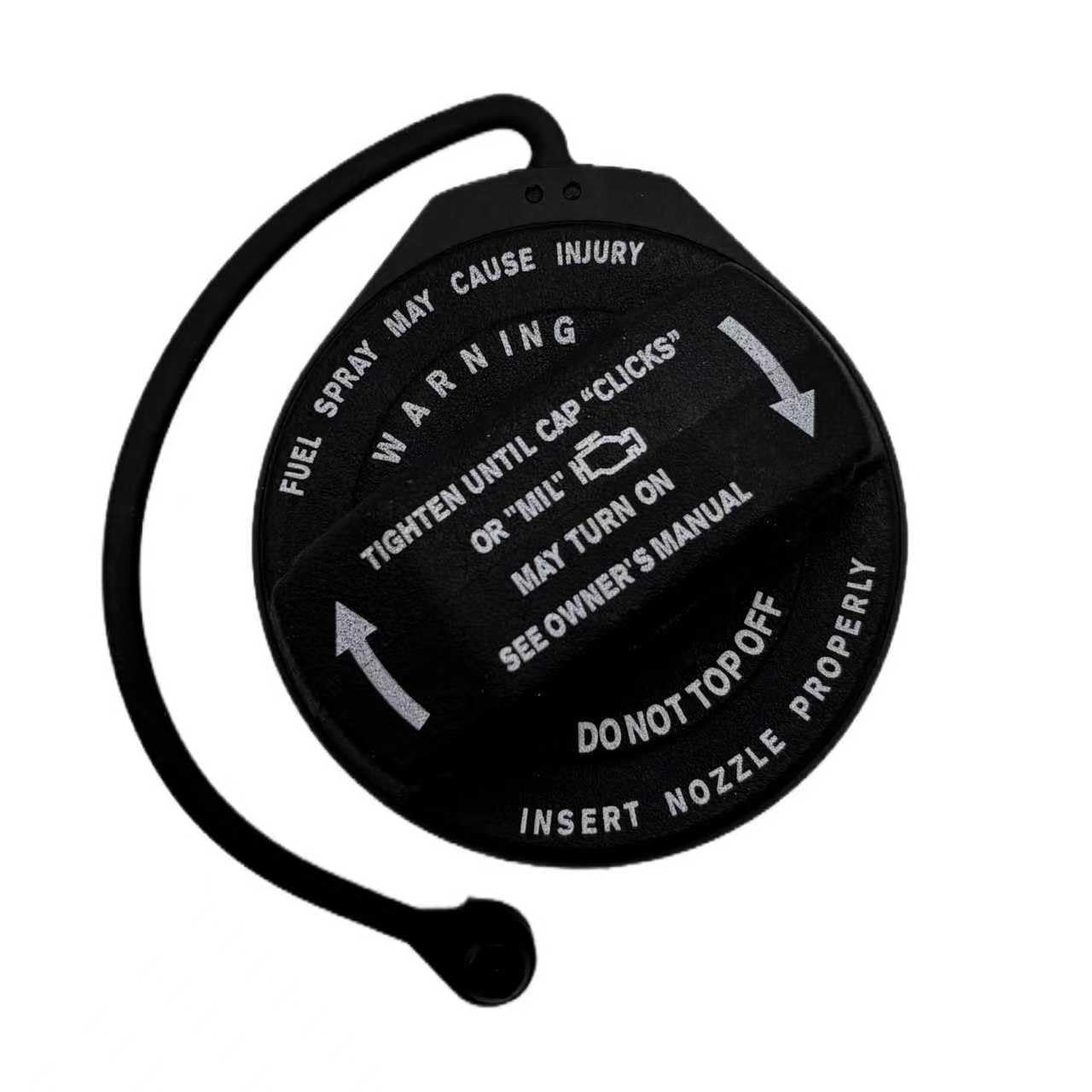 YUESHAN filler cap mounted on vehicle demonstrating compatibility with VW and Audi
