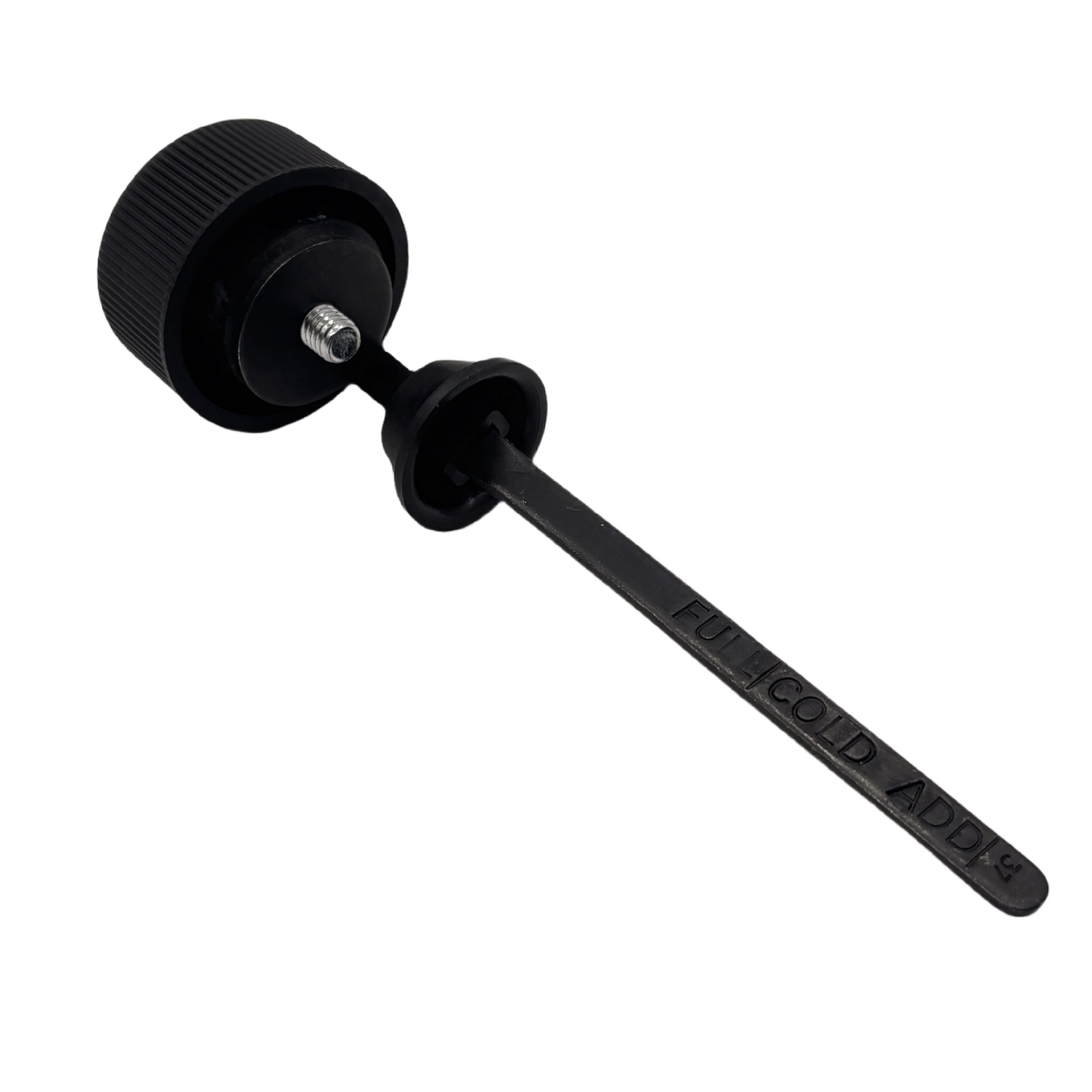 YUESHAN power steering cap dipstick installed in a truck for easy maintenance
