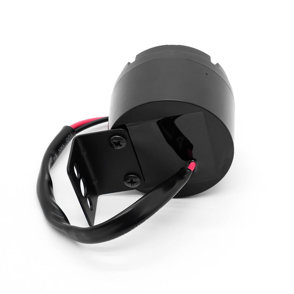 Yuesonic compact alarm with polarity protection for quick mounting.