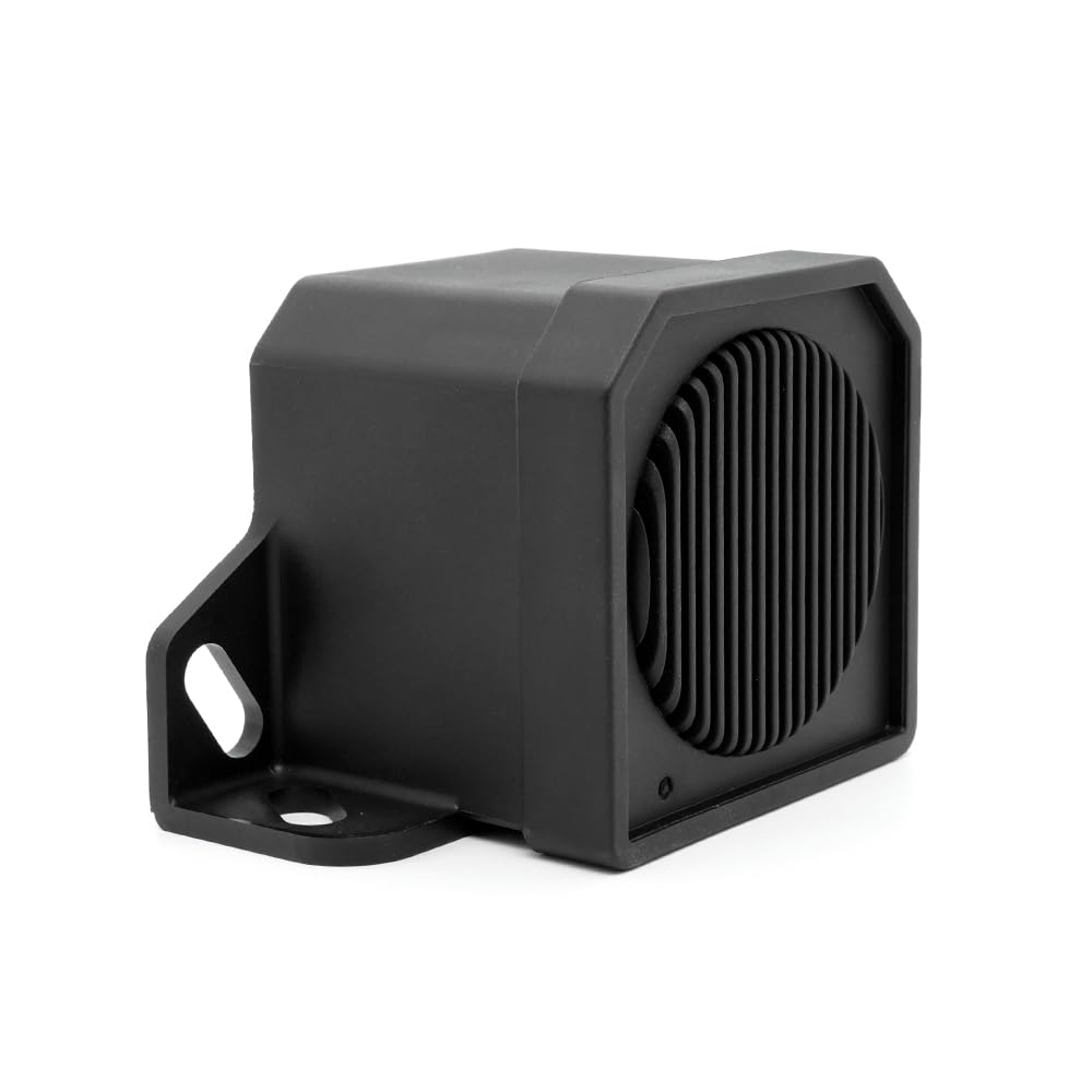YUESONIC adjustable db levels enable tailored warning in tight spaces.