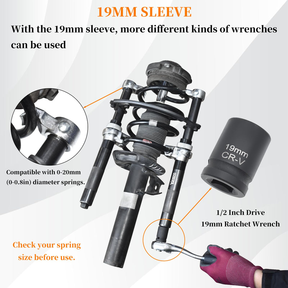 Premium 45# carbon steel construction on Yuesstloo compressor