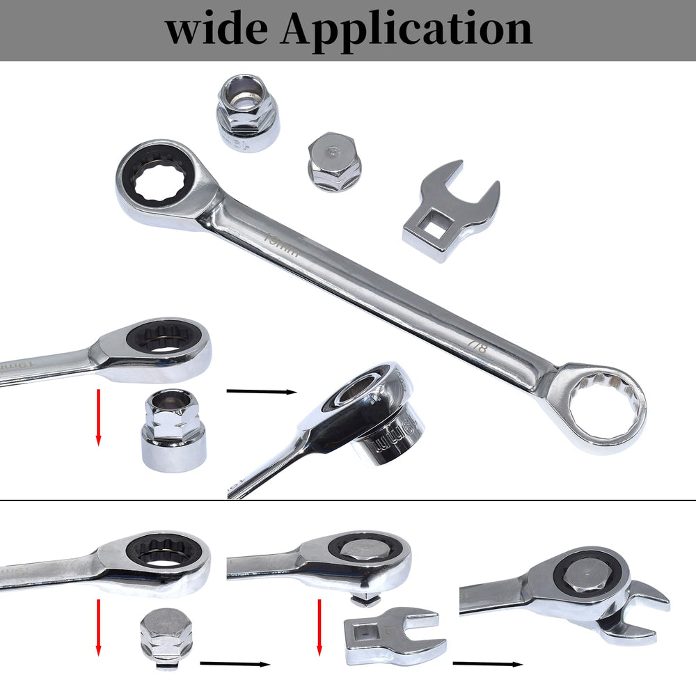 Yuesstloo square adapters 3/8, 1/2, 3/4 fit multiple tool connections.