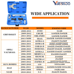 Yuesstloo camshaft gear locking tool keeps gear alignment steady.