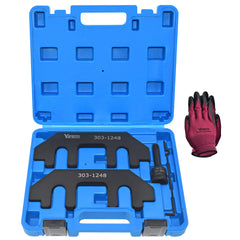 Yuesstloo camshaft holding tool kit in case, easy transport for service.