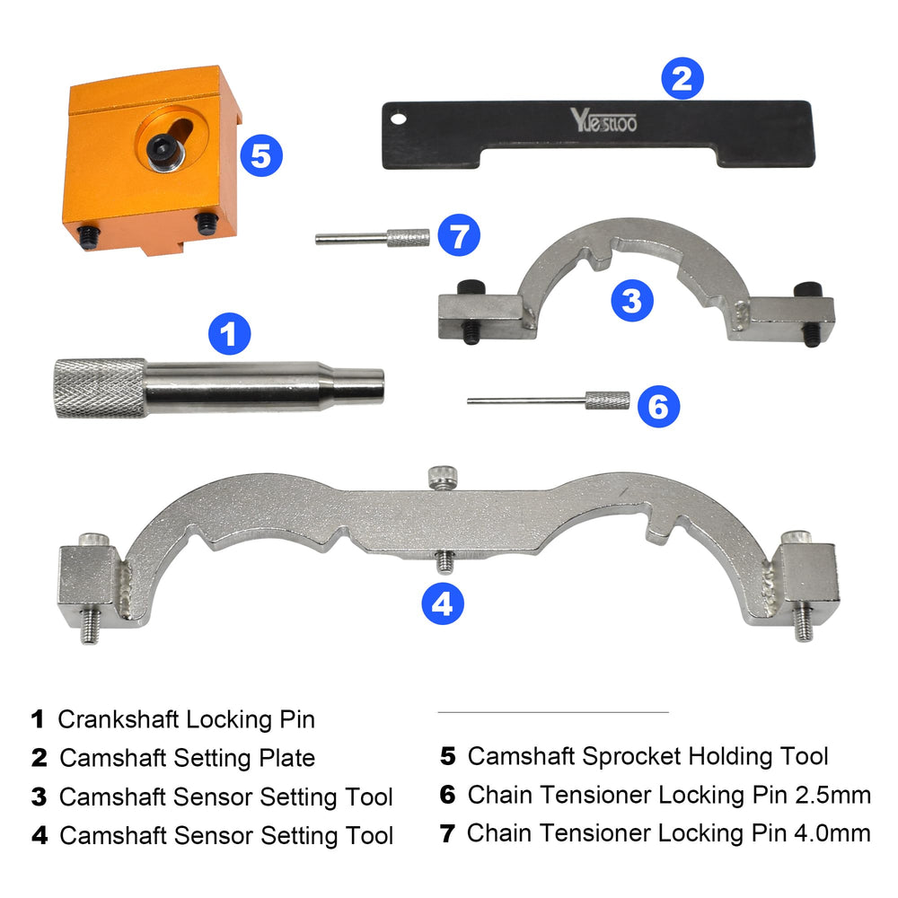 Yuesstloo camshaft setting plate tool for precise alignment
