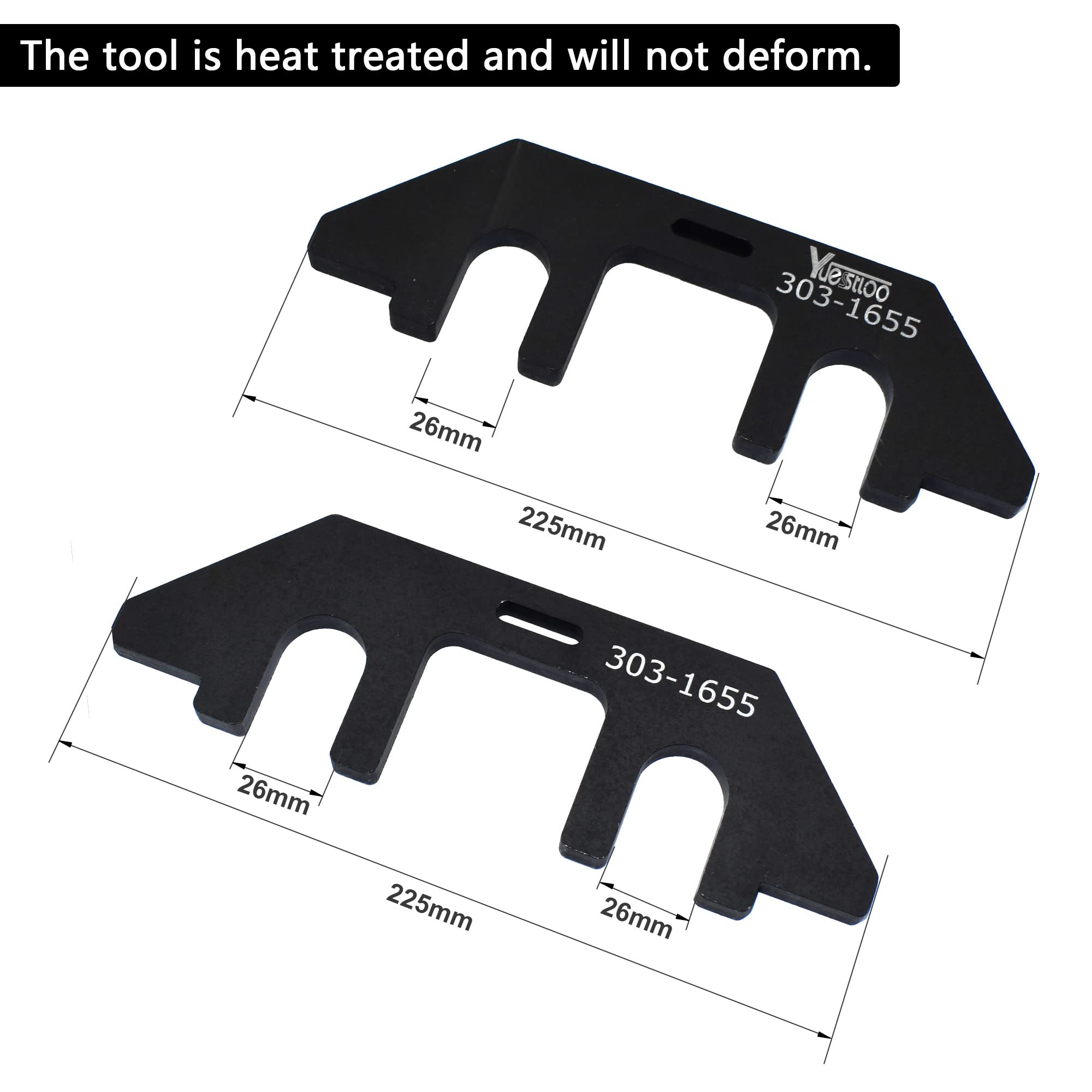 Yuesstloo cylinder head screw removal socket aids engine service.