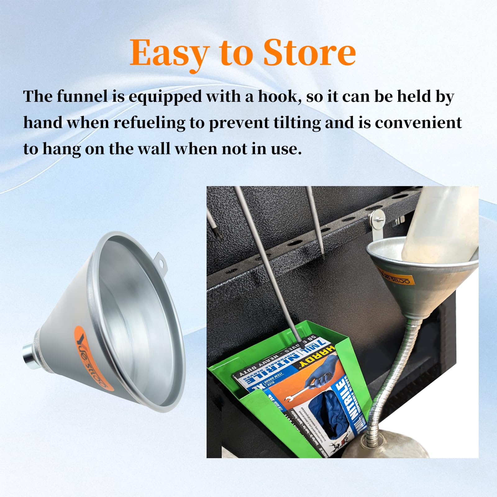Yuesstloo durable steel design resists oil and wear