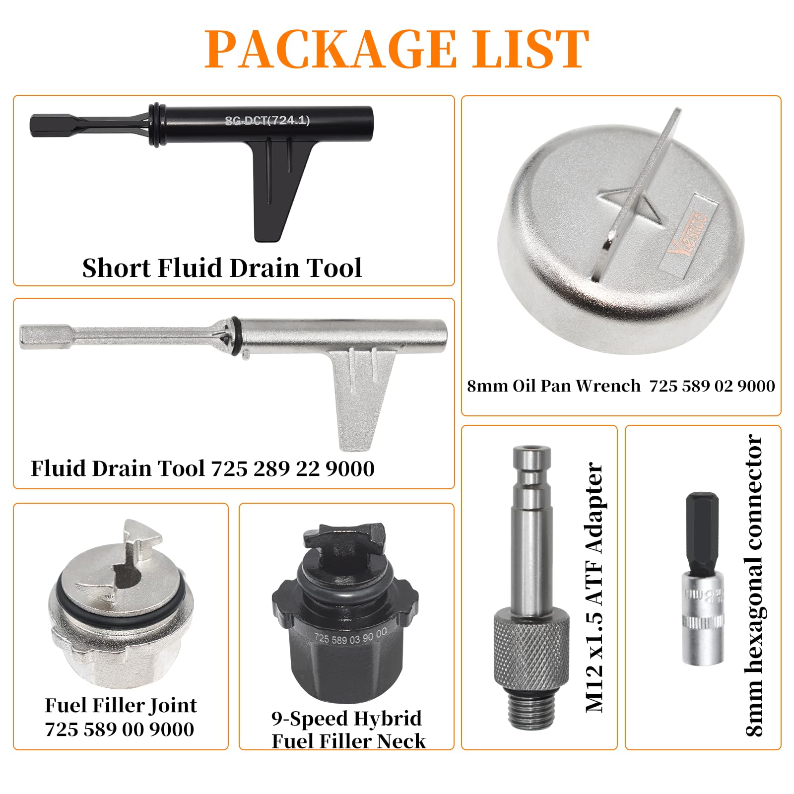 Yuesstloo fluid drain tools designed for smooth transmission oil removal