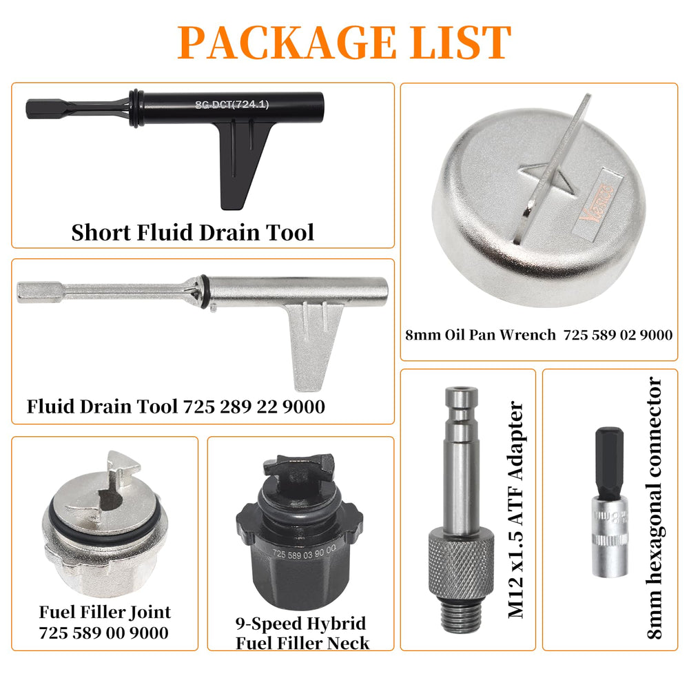 Yuesstloo fluid drain tools designed for smooth transmission oil removal